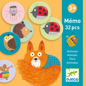 Djeco Memory Spel djur