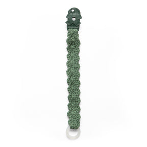 Sebra Napphållare Handvirkad Bottle Green