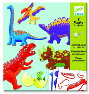 Djeco Small Puppets Dinos