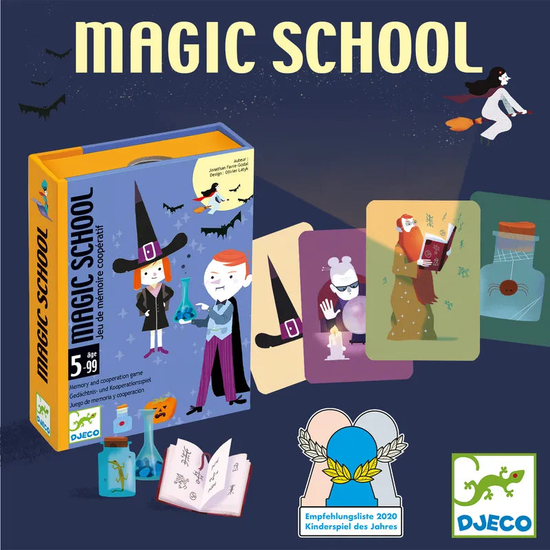 Djeco Magic school Kortspel