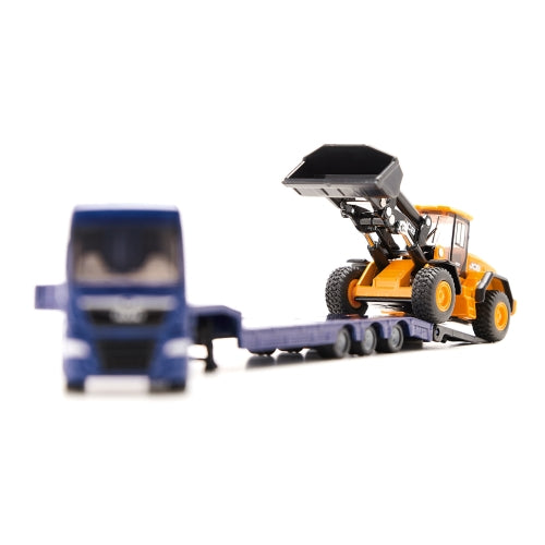 Siku Man Lastbil Med JCB Lastare 1:87