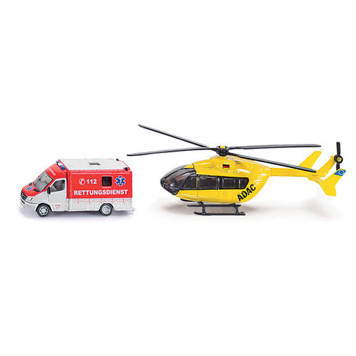 Siku Ambulans & Helikopter 1:87