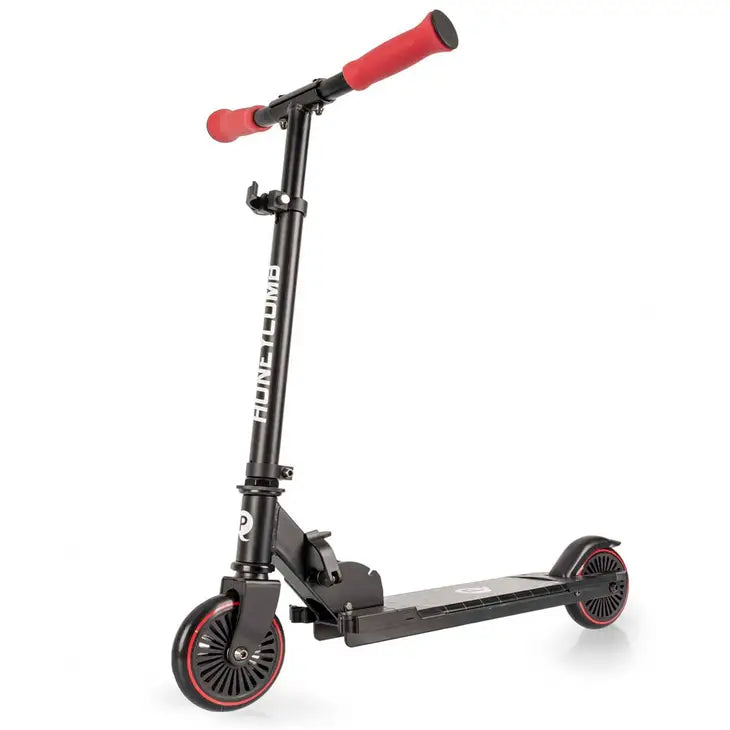 Honey Comb Scooter Med Röda LED-lampor