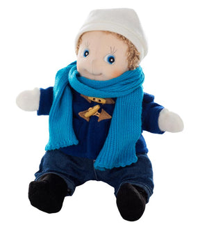 Rubens Barn Kids Dockkläder Blue Coat