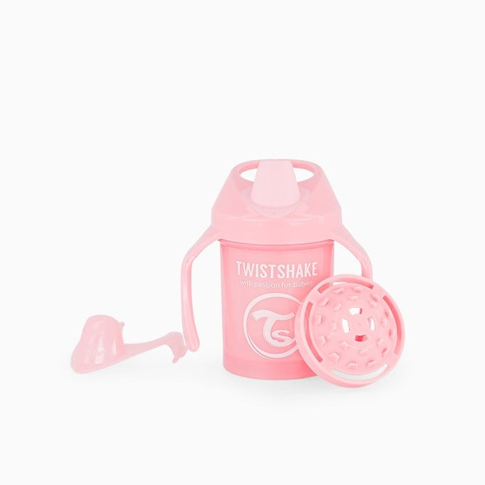 Twistshake Pipmugg med Handtag Mini Cup 230ml Rosa