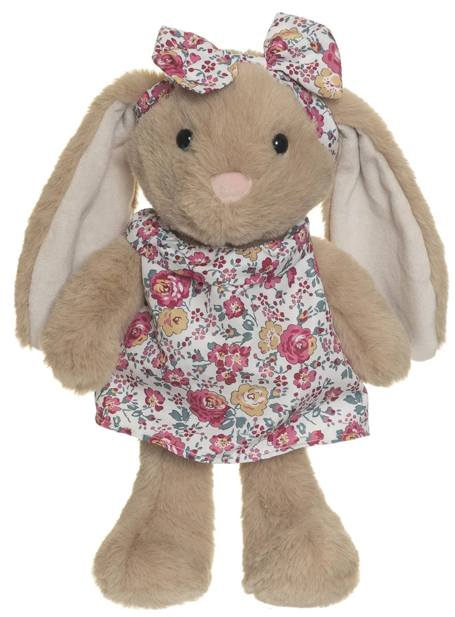 Teddykompaniet Silkeslen Kanin Daisy Ljusbrun 33 cm