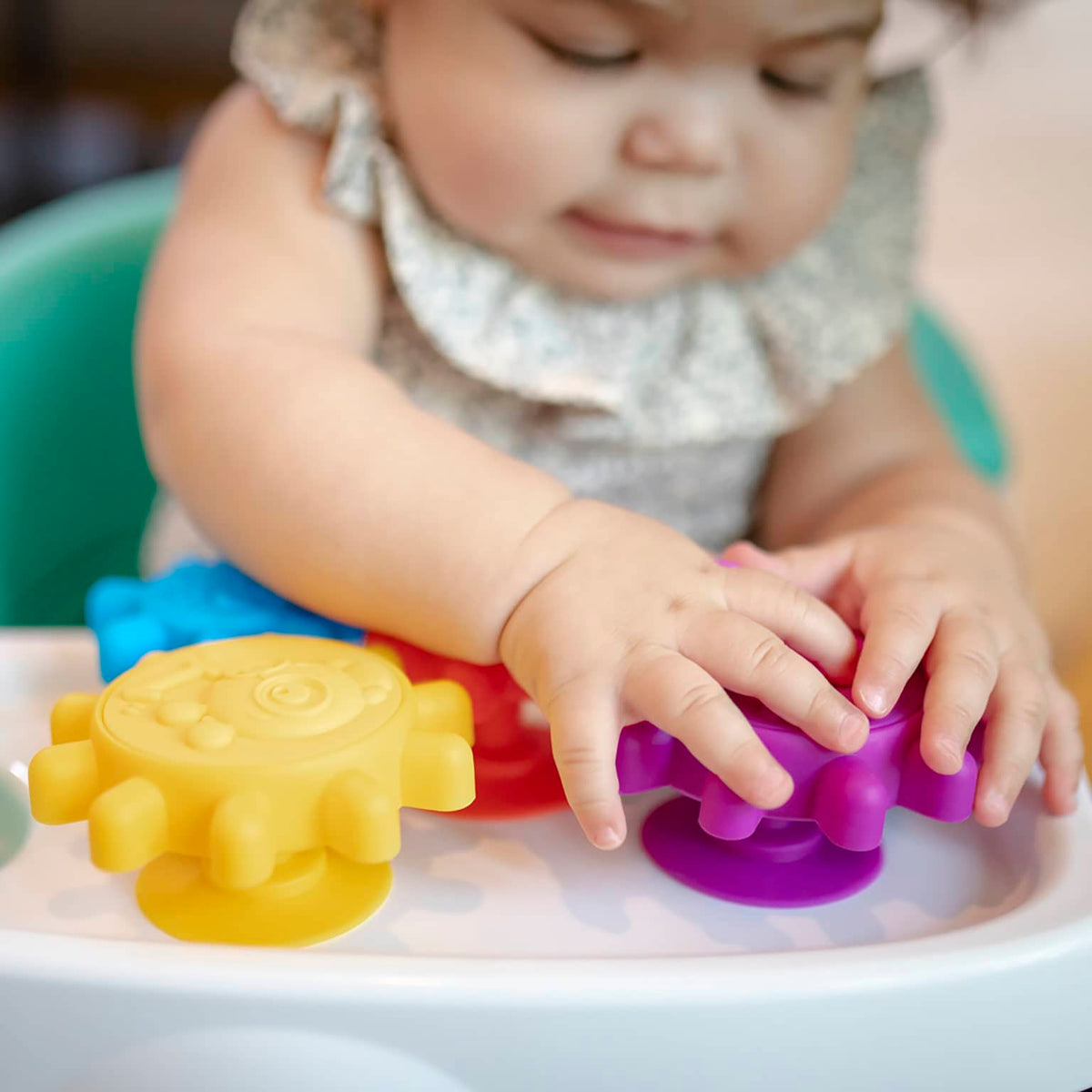 Baby Einstein Aktivitetsleksak Gears of Discovery™ växlar med sugkoppar