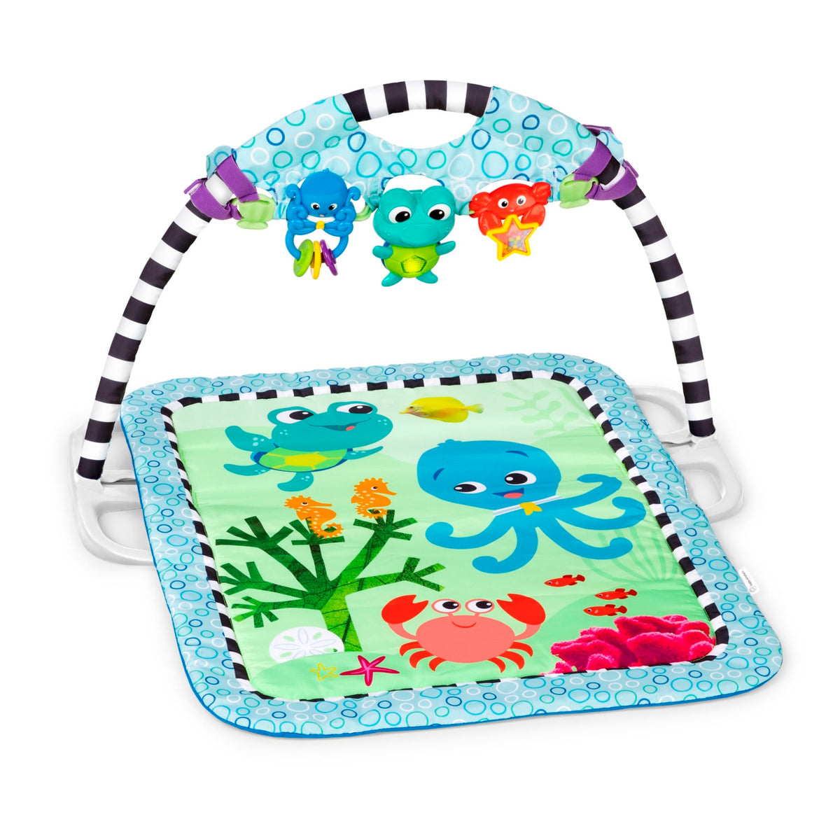 Baby Einstein Neptune's Discovery Reef™ lekmatta Babygym med avtagbar leksaksranka