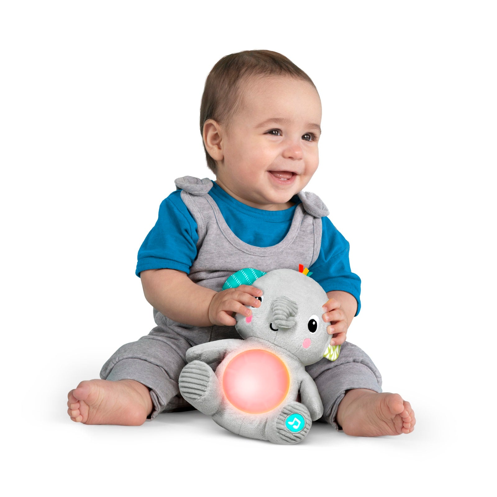 Bright Starts Hug-a-bye Baby™ Musical Light Up Gosedjur Aktivitetsleksak