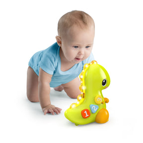 Bright Starts Go, Go, Dino™ Crawl & Count Aktivitetsleksak