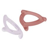 Everyday Baby Bitring I Silikon 2-pack - Lavender/Red