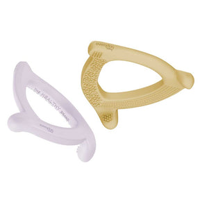 Everyday Baby Bitring I Silikon 2-pack - Lavender/Yellow