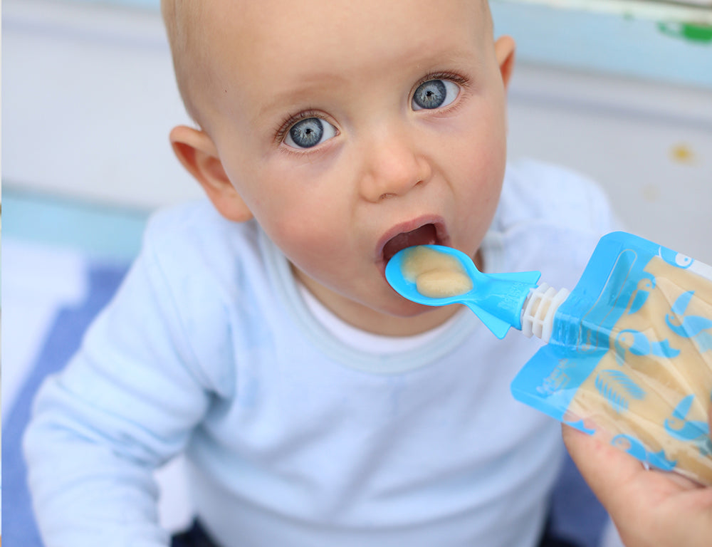 CherubBaby Skedar till matpåsar/klämmisar 2-pack