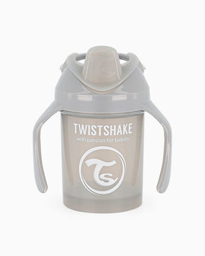 Twistshake Pipmugg med Handtag Mini Cup 230ml Grå