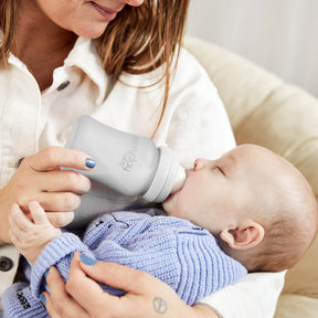 Everyday Baby Nappflaska I Glas Healthy+ Quiet Gray 150 ml 1-pack