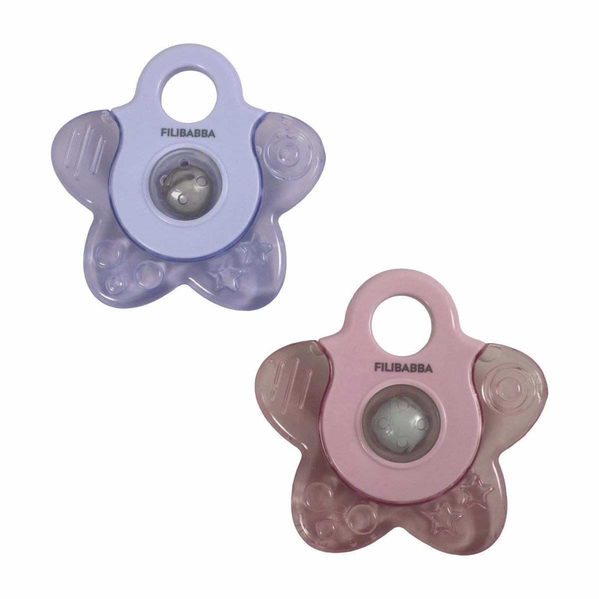 Filibabba Bitring 2-pack Cooling Star Rose Mix Bitleksak