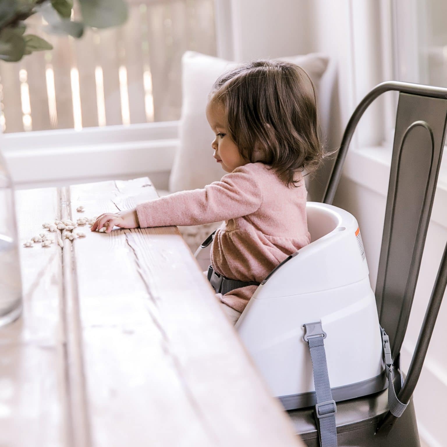 Ingenuity 2-in-1 Baby Base Multiseat Babysitter Grå