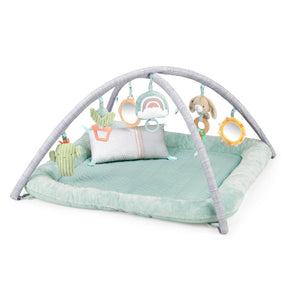 Ingenuity Premium Plysch Aktivitetsfilt Babygym Lekmatta