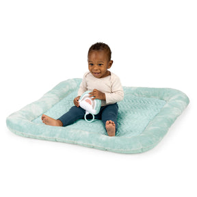 Ingenuity Premium Plysch Aktivitetsfilt Babygym Lekmatta