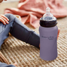 Everyday Baby Nappflaska I Glas Värmeindikerande Healthy+ Blueberry 240 ml 1-pack