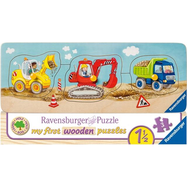 Ravensburger Construction Site Vehicles Pussel 3-5p