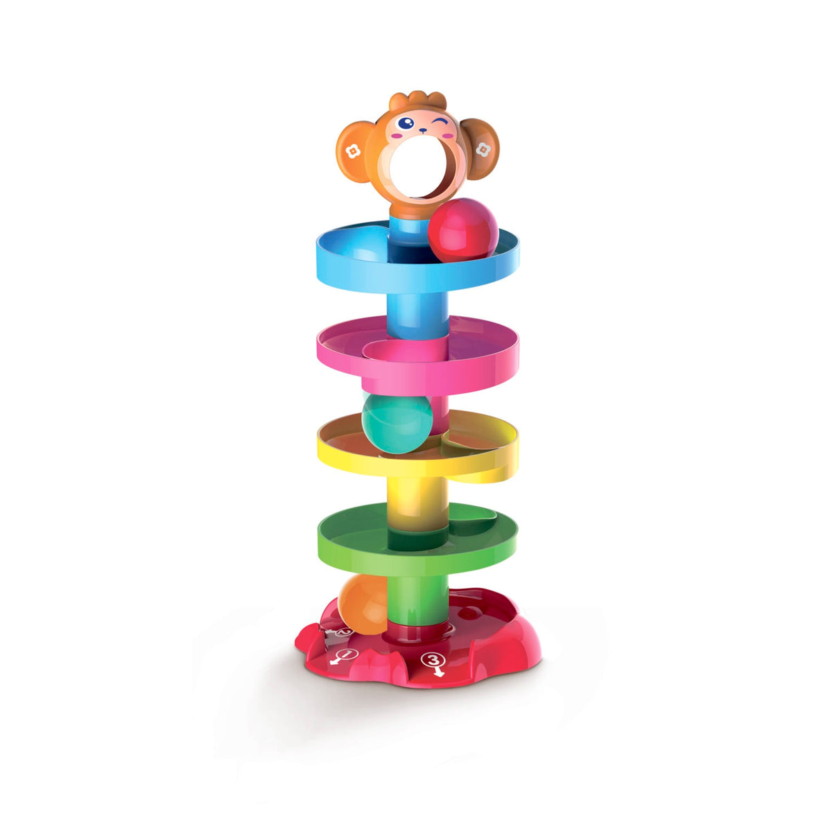 Scandinavian Baby Products Stort Bolltorn Kulbana Spiraltorn