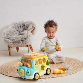 Scandinavian Baby Products Aktivitetsleksak Buss Med Ljus & Musik