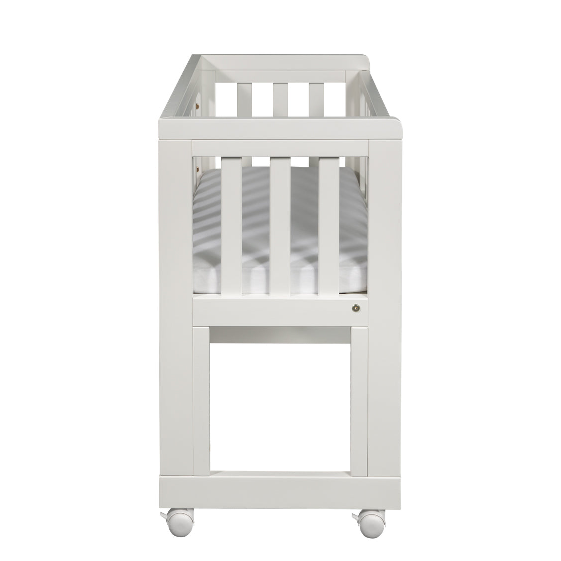 Troll Bedside Crib Oslo Vit