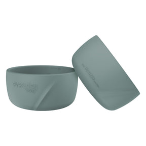 Everyday Baby Barnmatskål I Silikon 2-pack - Harmony Green