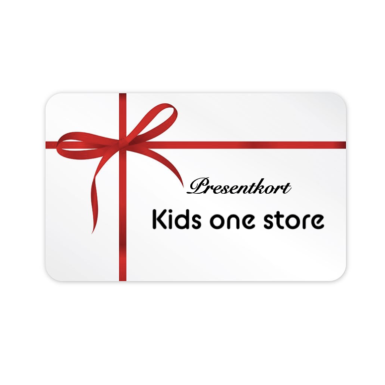 Presentkort Kids One Store
