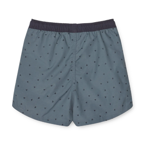 Liewood Duke Badshorts Triangle/Whale Blue