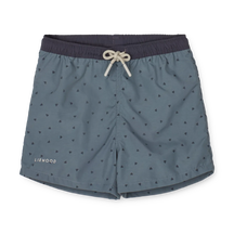 Liewood Duke Badshorts Triangle/Whale Blue