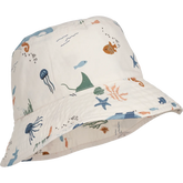 Liewood Bucket Hat Damon Sea Creature/Sandy