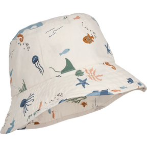 Liewood Bucket Hat Damon Sea Creature/Sandy