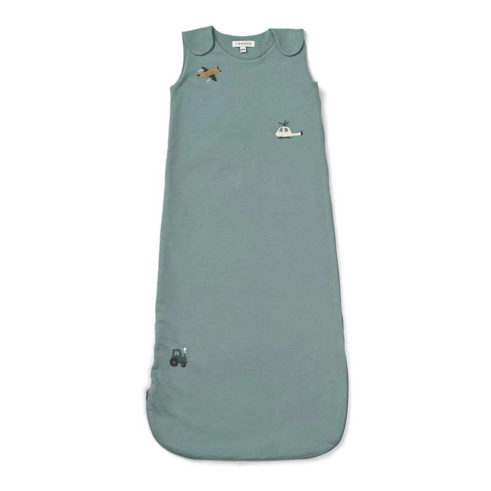 Liewood Sean Sleeping Bag Blue Fog