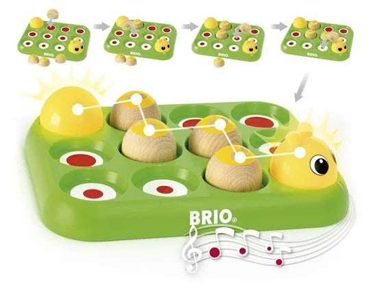 BRIO Leksaksainstrument Lek & Lär Musikalisk Larv