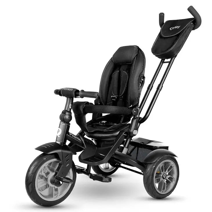 Qplay Premium Trehjuling Svart
