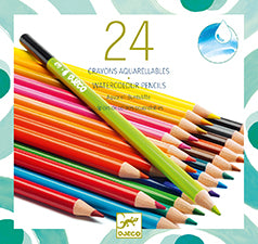 Djeco 24 Watercolour Pencils