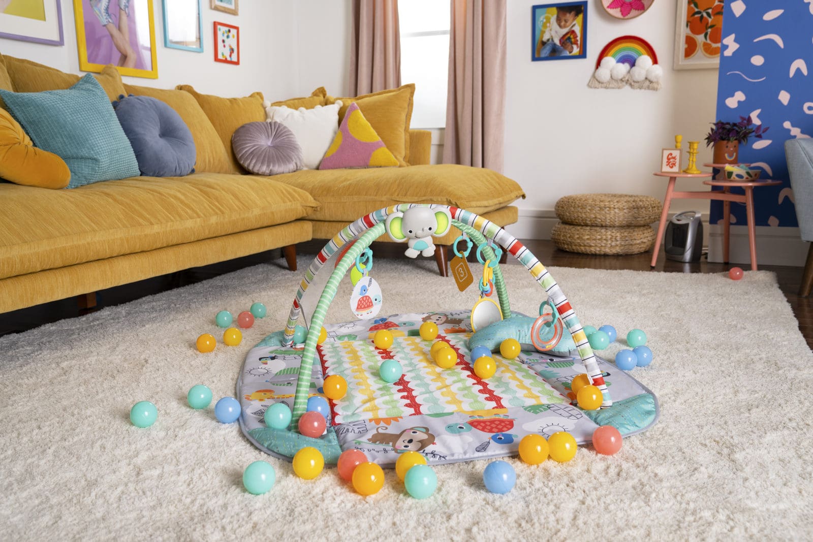 Bright Starts 5-in-1 Your Way Aktivitetsgym Play & Ball Pit