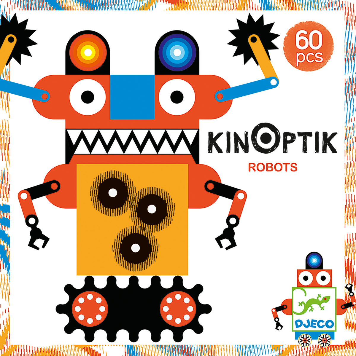 Djeco Pysselset Kinoptik Robots