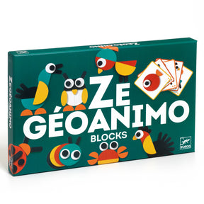 Djeco Byggklossar Ze Geoanimo 3+