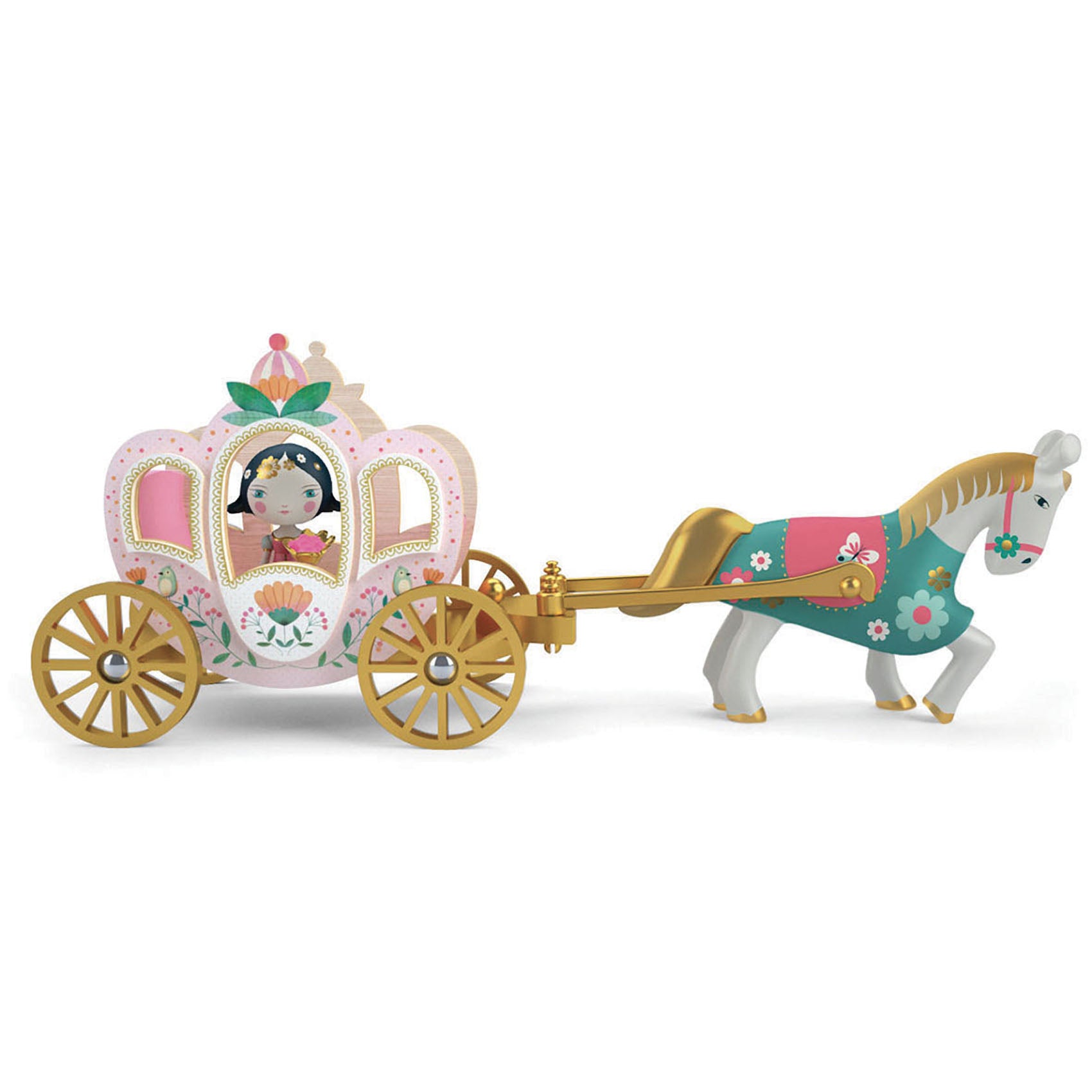 Djeco Arty Toys Mila & Ze Carrosse