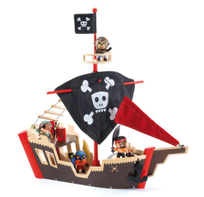 Djeco Arty Toys Ze Pirate Boat