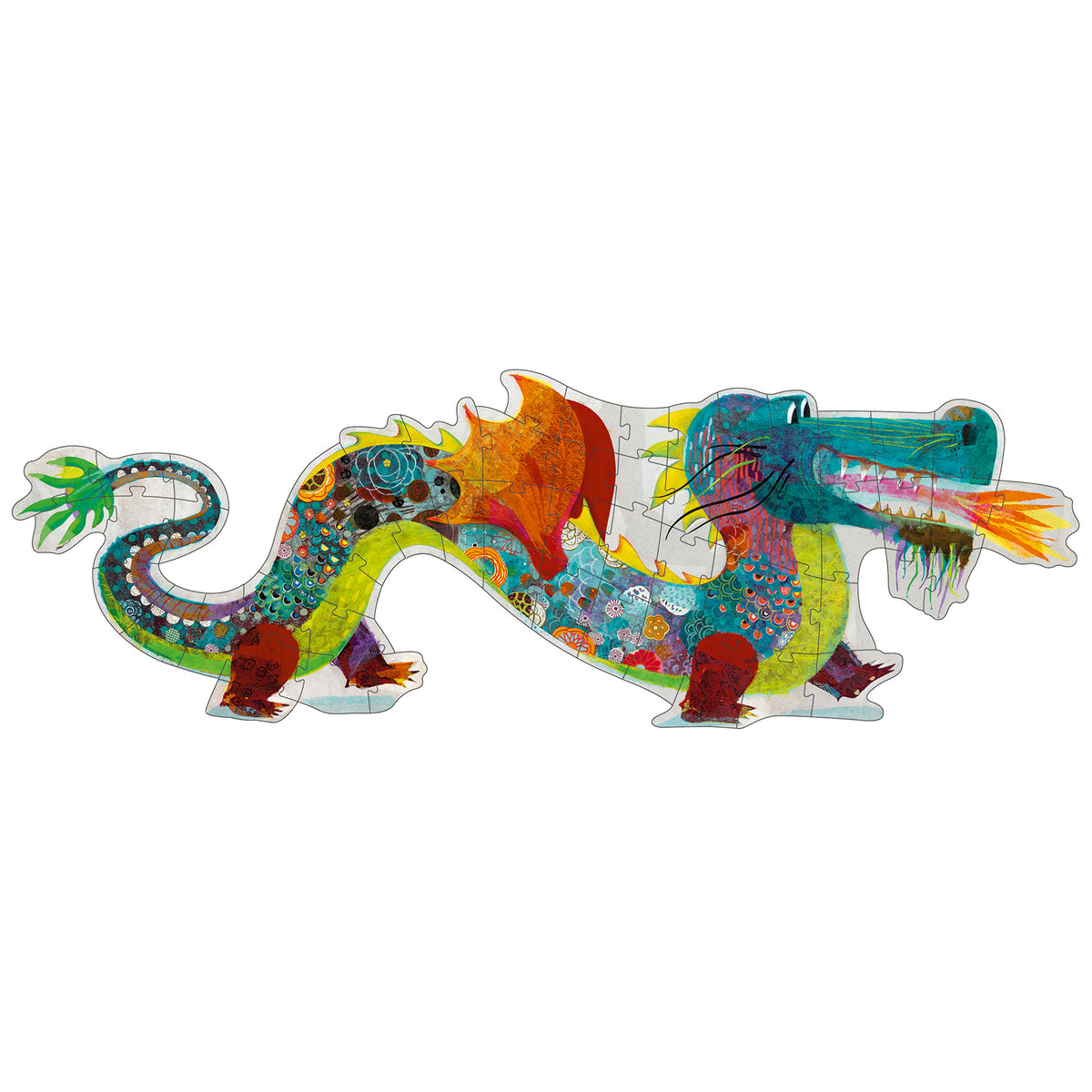 Djeco Pussel Leon the Dragon 58 Bitars