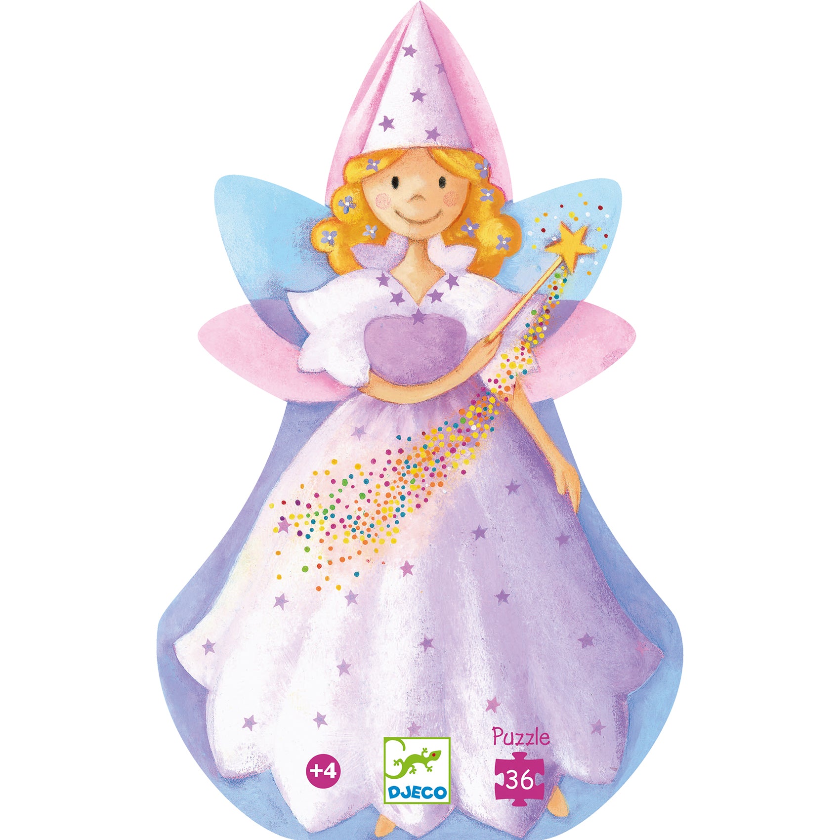 Djeco The Fairy And The Unicorn 36 pcs