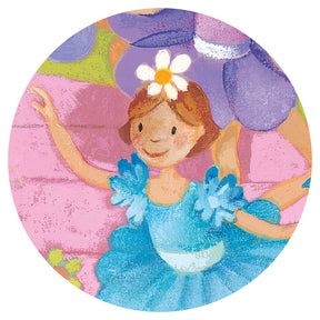 Djeco Ballerina And Flower Puzzle 36 pcs