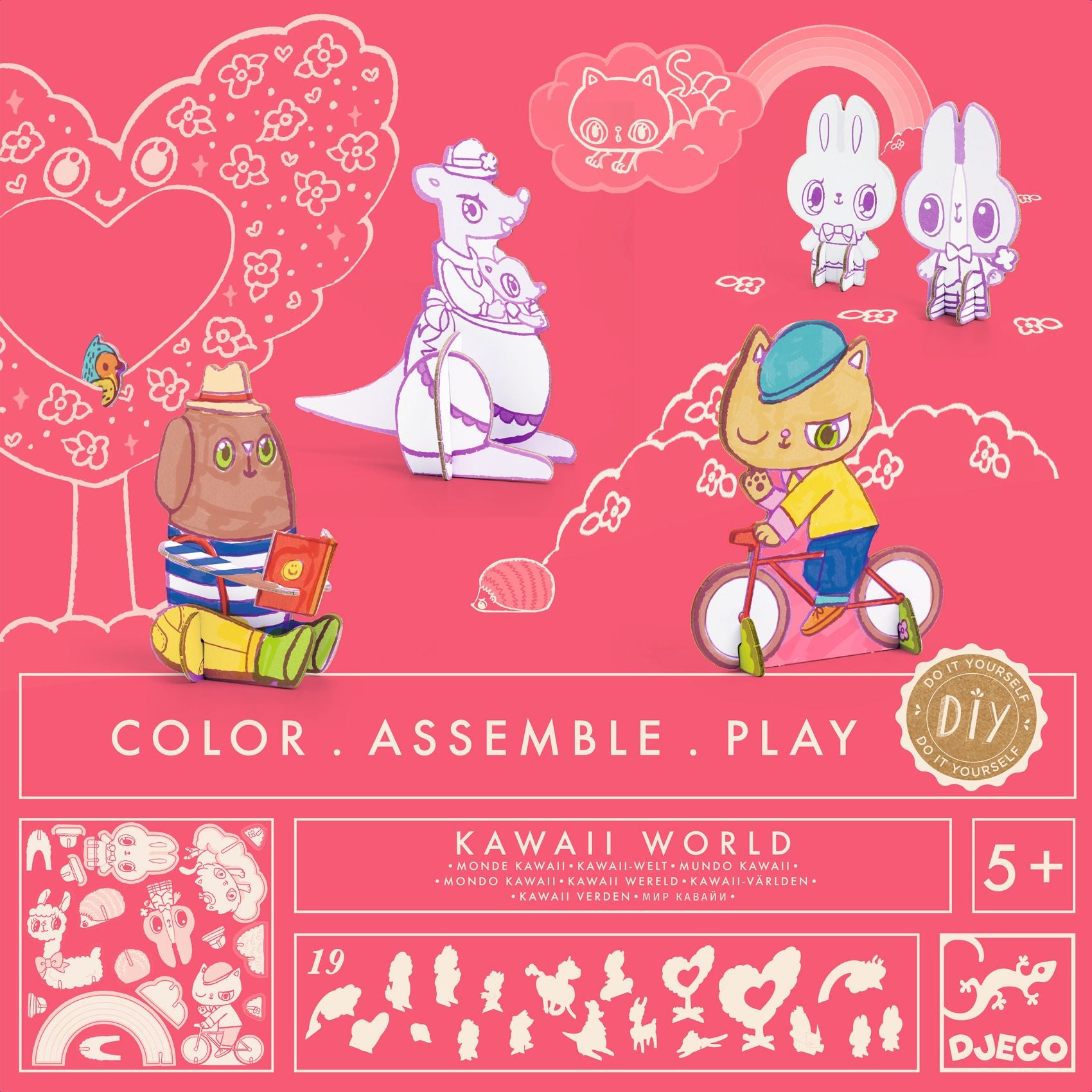 Djeco Pysselset DIY Kawaii World