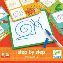 Djeco Step By Step Animals