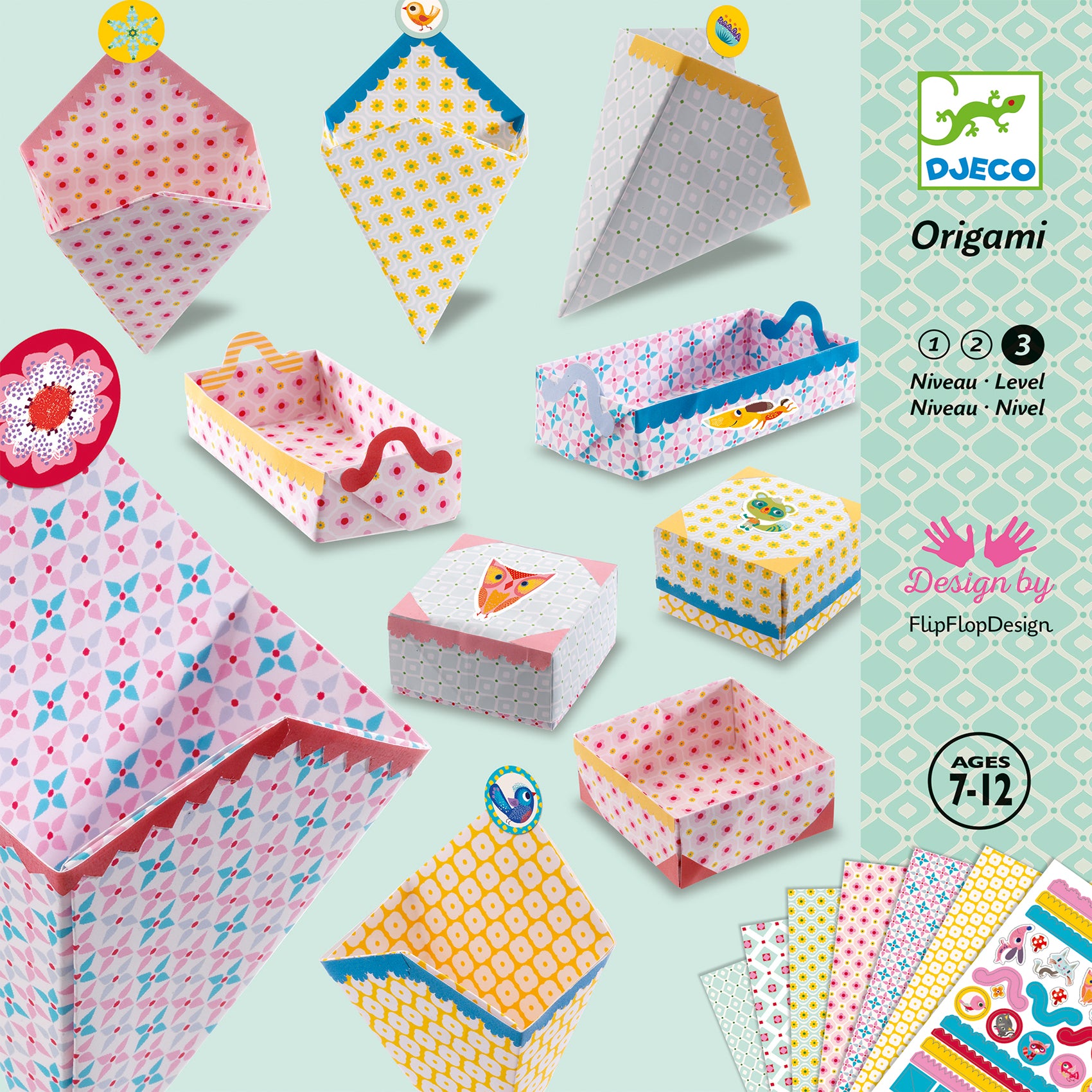 Djeco Origami Små Lådor