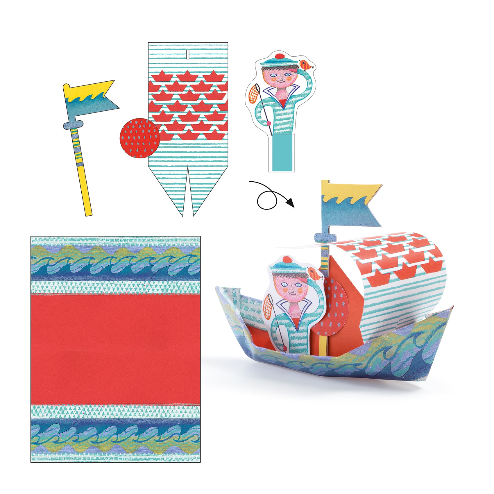 Djeco Origami Floating Boats